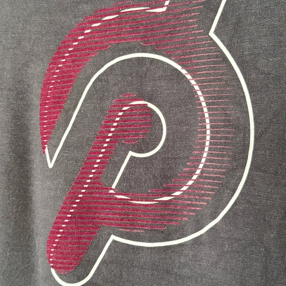 Peloton Gray Long Sleeve light weight sweat Shirt. Size medium - Picture 6 of 6